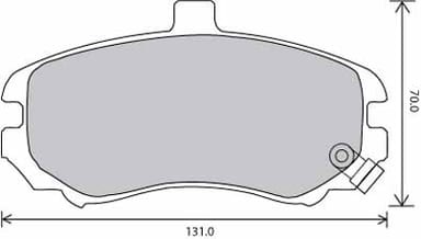 PREMIUM BRAKE PAD SET (4)