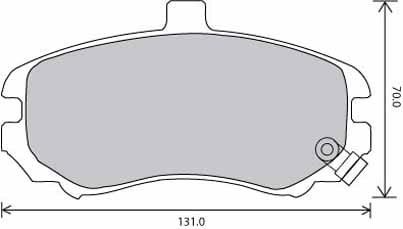 PREMIUM BRAKE PAD SET (4)
