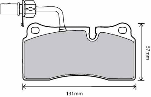 PREMIUM BRAKE PAD SET (4)