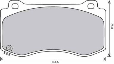 PREMIUM BRAKE PAD SET (4)