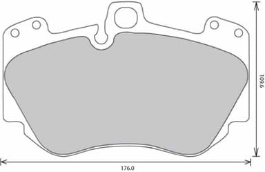 PREMIUM BRAKE PAD SET (4)