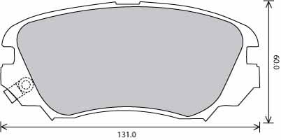 PREMIUM BRAKE PAD SET (4)