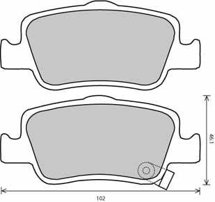 PREMIUM BRAKE PAD SET (4)