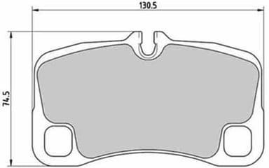 FERODO BRAKE PAD SET (4)