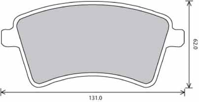 PREMIUM BRAKE PAD SET (4)