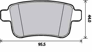 PREMIUM BRAKE PAD SET (4)