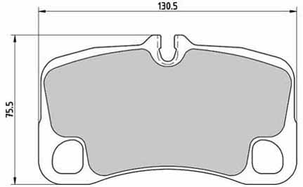 PREMIUM BRAKE PAD SET (4)