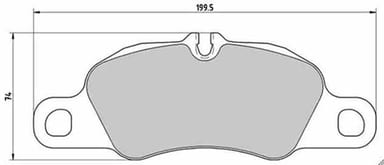 PREMIUM BRAKE PAD SET (4)