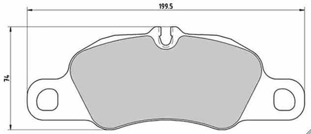 PREMIUM BRAKE PAD SET (4)