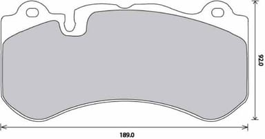 PREMIUM BRAKE PAD SET (4)
