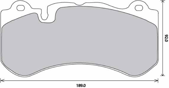 PREMIUM BRAKE PAD SET (4)
