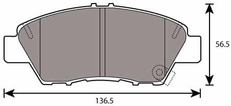 PREMIUM BRAKE PAD SET (4)