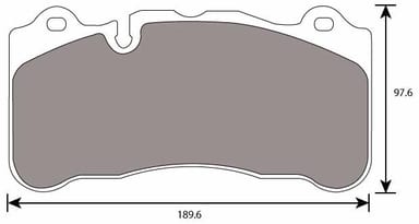 PREMIUM BRAKE PAD SET (4)