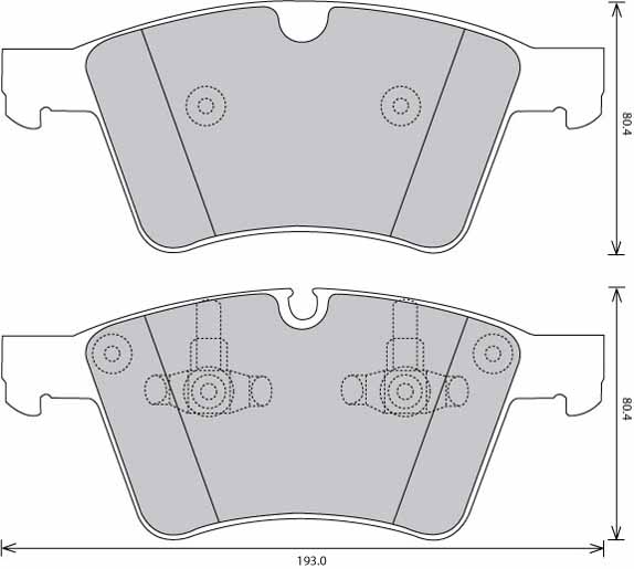 Mercedes GL Class 06-12 X164 GL Class Gl500 Petrol Front - Brake 