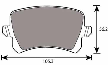 PREMIUM BRAKE PAD SET (4)