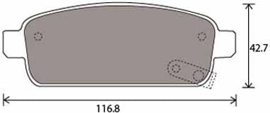 PREMIUM BRAKE PAD SET (4)