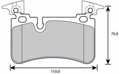 PREMIUM BRAKE PAD SET (4)