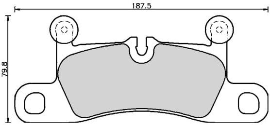 OE GERMAN PADS (SET OF 4)