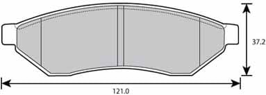 PREMIUM BRAKE PAD SET (4)