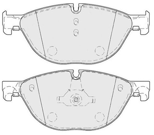 OE GERMAN PADS (SET OF 4)