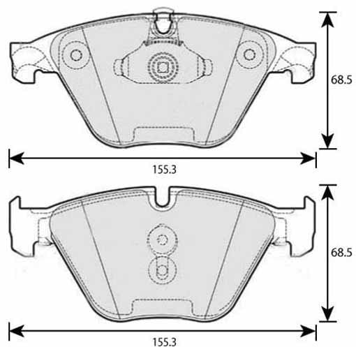 PREMIUM BRAKE PAD SET (4)