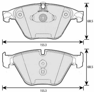 PREMIUM BRAKE PAD SET (4)