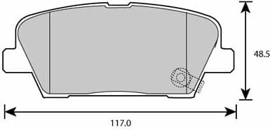 PREMIUM BRAKE PAD SET (4)