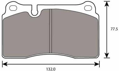 OE GERMAN PADS (SET OF 4)