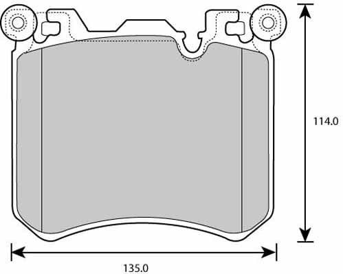FERODO BRAKE PAD SET (4)