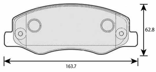 PREMIUM BRAKE PAD SET (4)