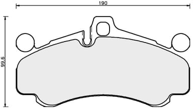 PREMIUM BRAKE PAD SET (4)