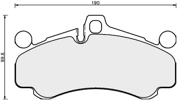 PREMIUM BRAKE PAD SET (4)