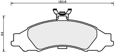 PREMIUM BRAKE PAD SET (4)