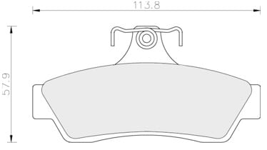 PREMIUM BRAKE PAD SET (4)
