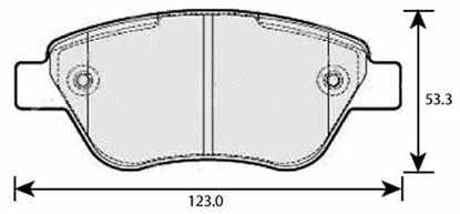 PREMIUM BRAKE PAD SET (4)