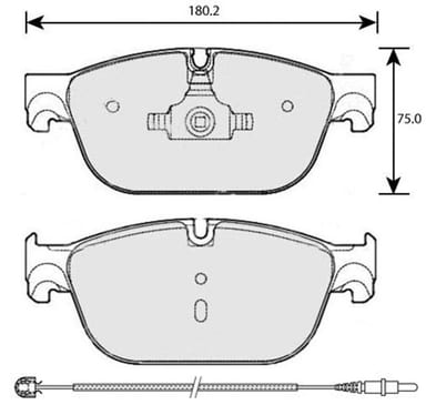 PREMIUM BRAKE PAD SET (4)
