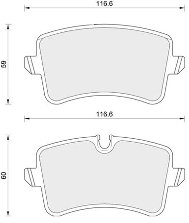 FERODO BRAKE PAD SET (4)