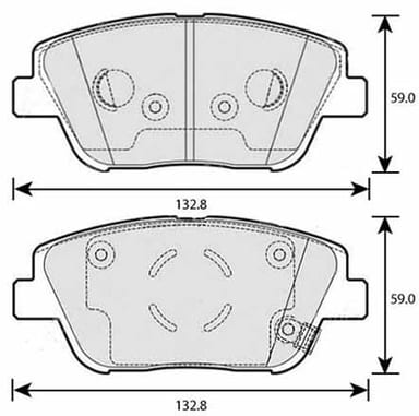 PREMIUM BRAKE PAD SET (4)
