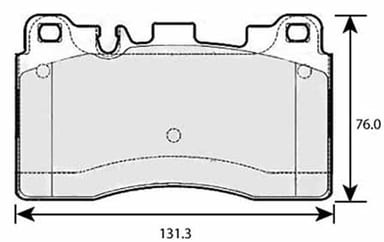 PREMIUM BRAKE PAD SET (4)