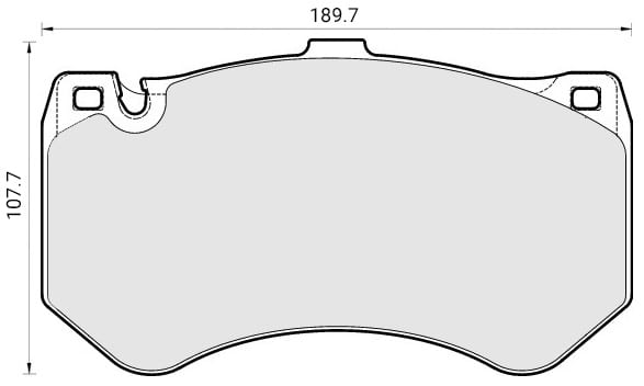FERODO BRAKE PAD SET (4)