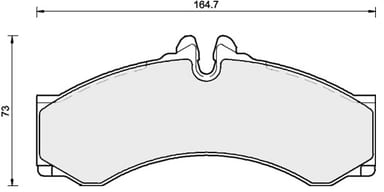 PREMIUM BRAKE PAD SET (4)