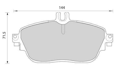 Mercedes A Class 13-18 W176 A Class A200 2.2 Diesel Front - Brake Pads ...