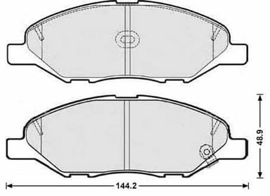 PREMIUM BRAKE PAD SET (4)