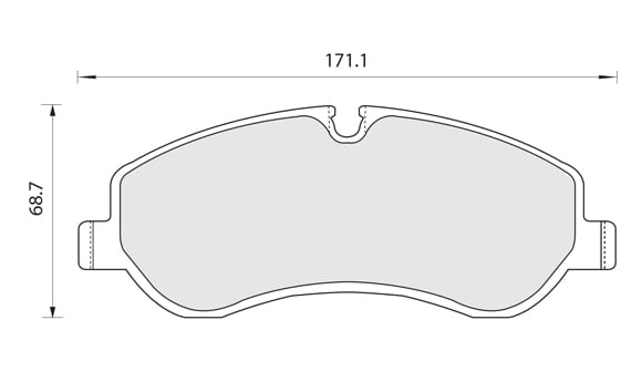 PREMIUM BRAKE PAD SET (4)