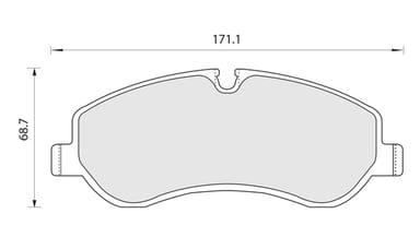 PREMIUM BRAKE PAD SET (4)