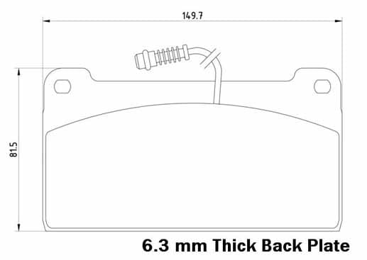 PREMIUM BRAKE PAD SET (4)