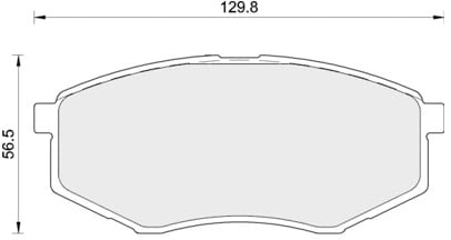 PREMIUM BRAKE PAD SET (4)
