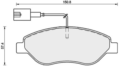 PREMIUM BRAKE PAD SET (4)