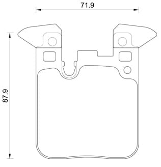 BREMBO BRAKE PADS (SET 4)