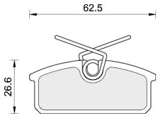 PREMIUM BRAKE PAD SET (4)